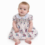 Gerüschtes Kleid „Blush Petal“