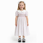 Rosebud Meadow Smocked-Kleid