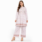 White Ember Smocked Set