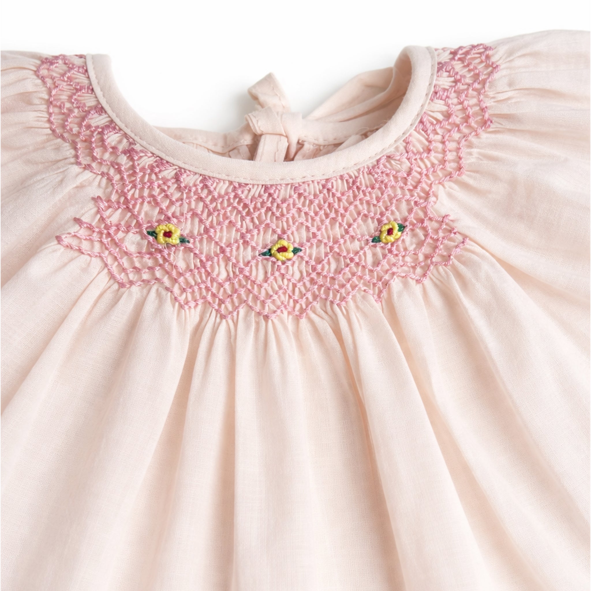 Angel Bloom Smocked Dress
