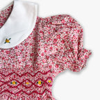 Pink Garden Smocked Dress
