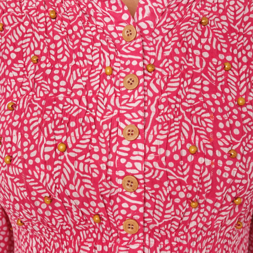 Pink Punch Smocked Set