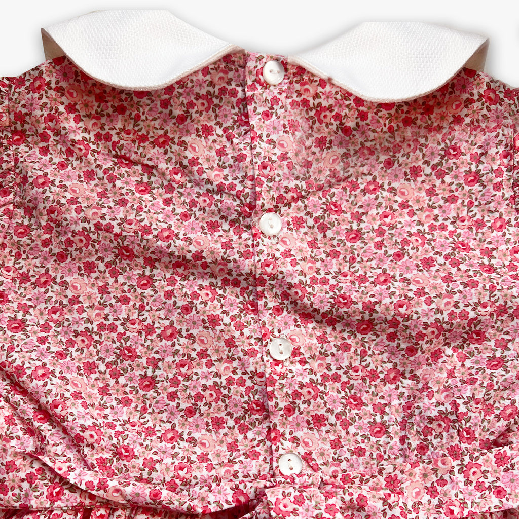 Pink Garden Smocked Dress