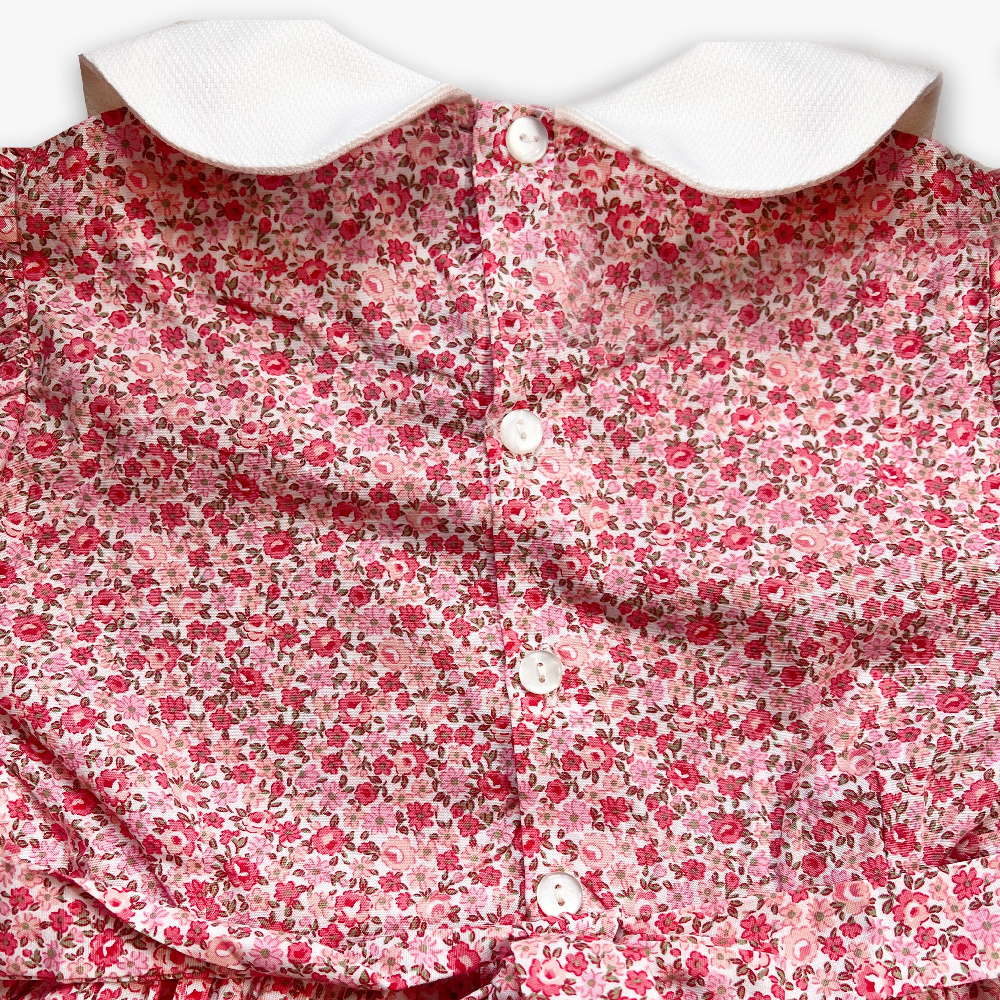 Pink Garden Smocked Dress