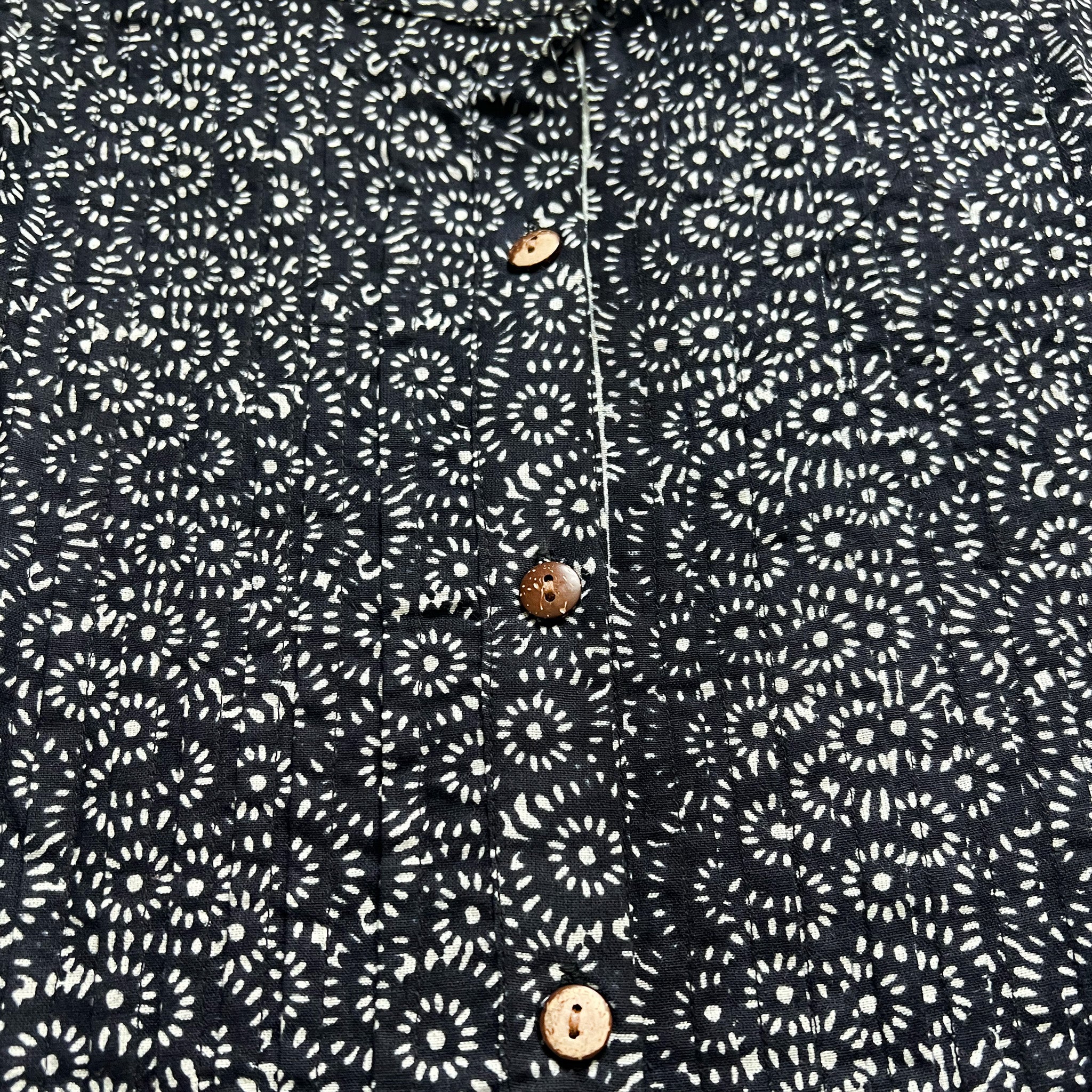 Black and Bloom Pleated Maxi Dress