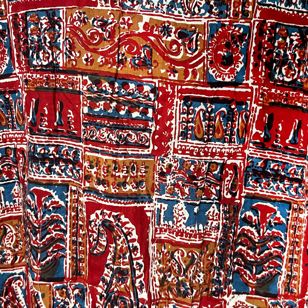 Kalamkari Muse Smocked Dress