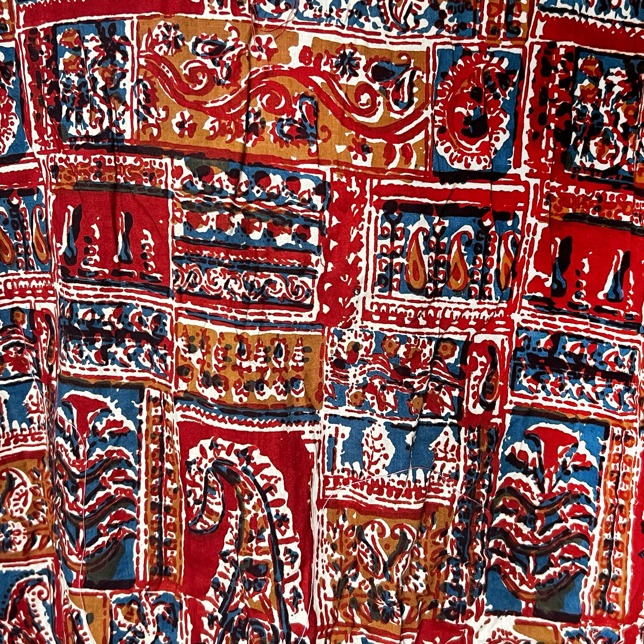 Kalamkari Muse Smocked Dress