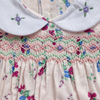 Gerüschtes Kleid „Blush Petal“