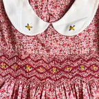 Pink Garden Smocked Dress