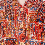 Kalamkari Muse Smocked Dress