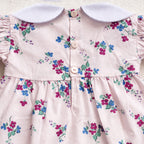 Gerüschtes Kleid „Blush Petal“