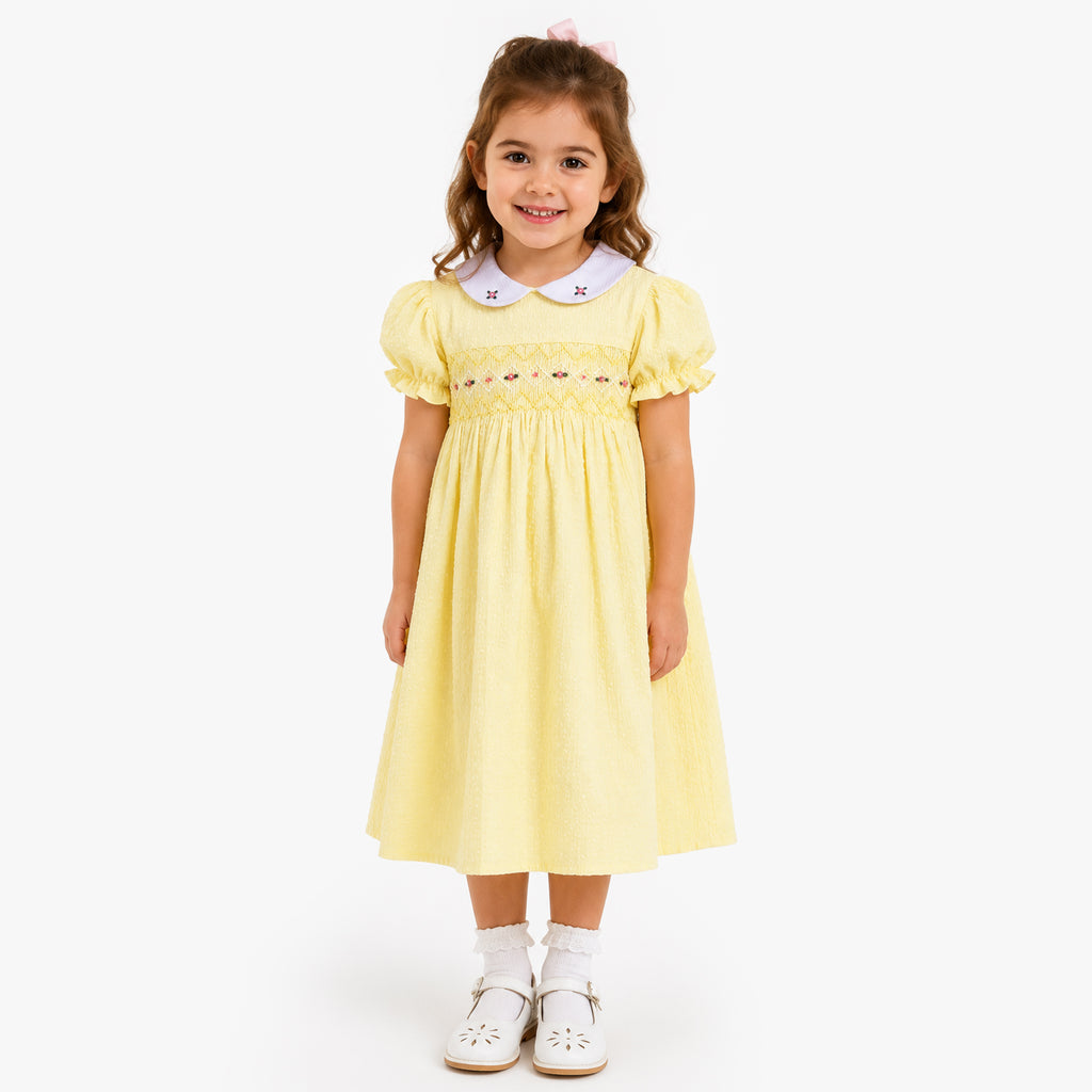 Buttercup Bloom Smocked Dress