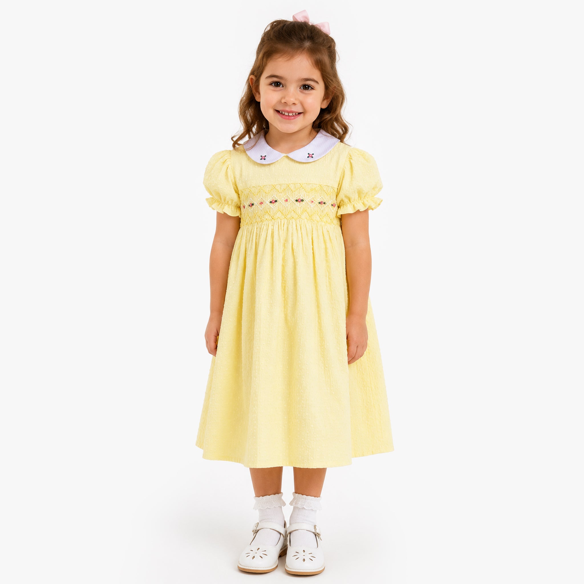 Buttercup Bloom Smocked Dress