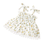 Briony Smocked Peplum Set