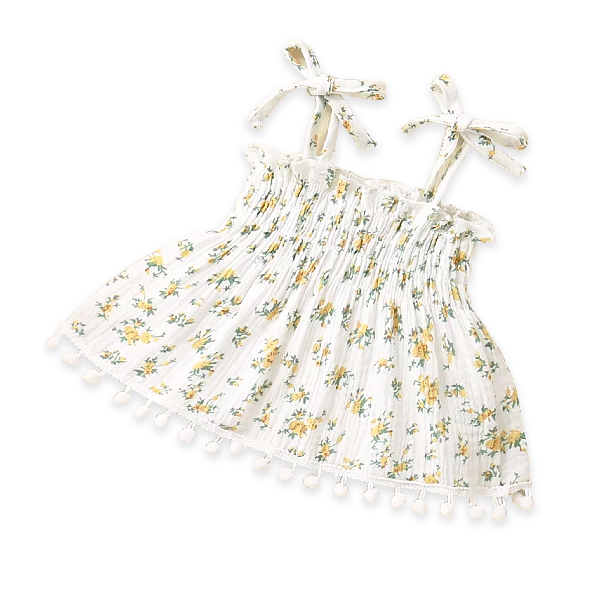 Briony Smocked Peplum Set