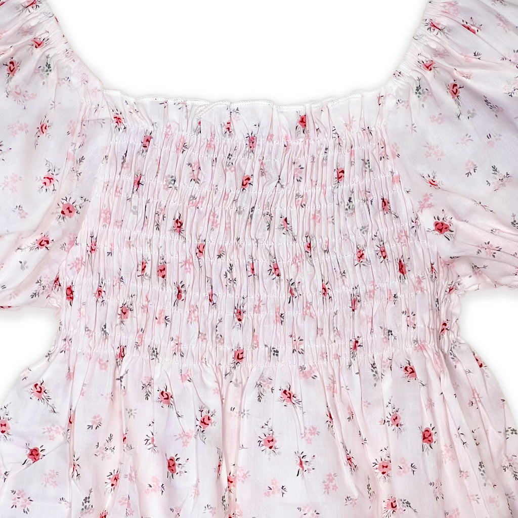 Blossom Rose Smocked Dress