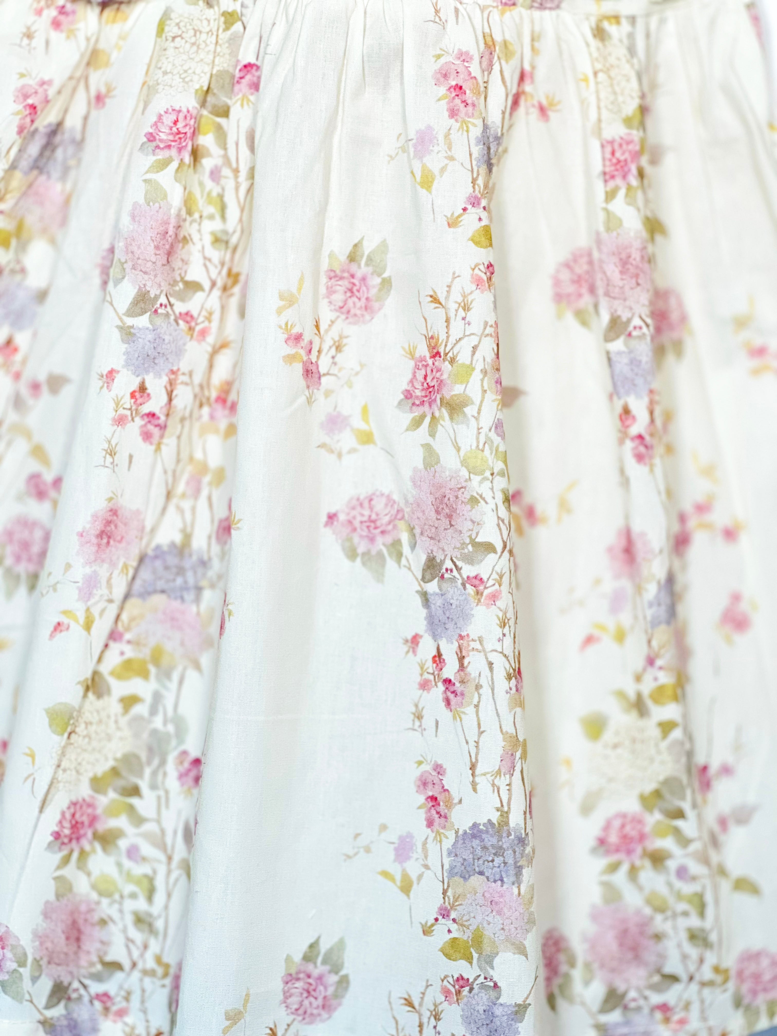 Lilac Flutter Smocked Dress