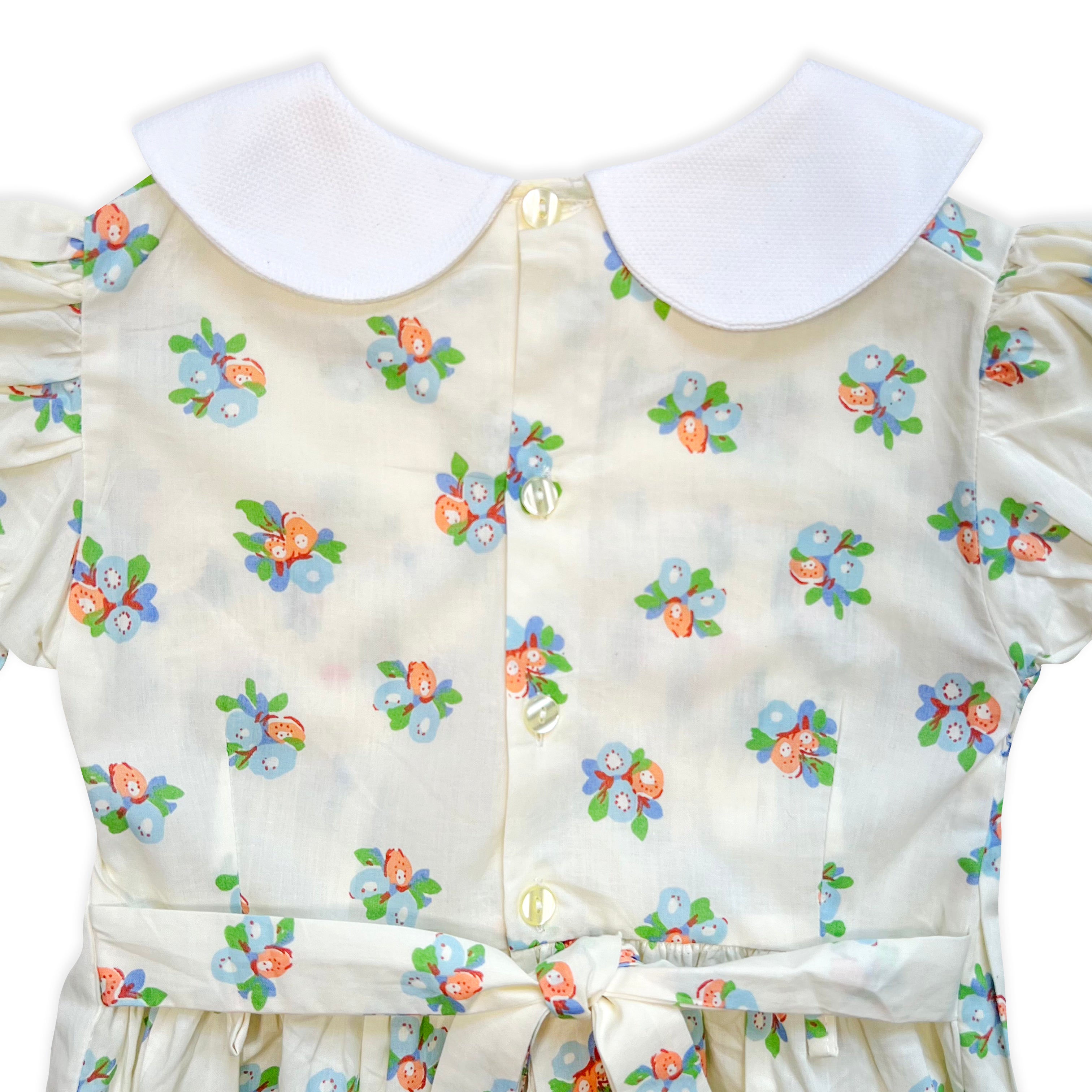 Ivy White Smocked Dress