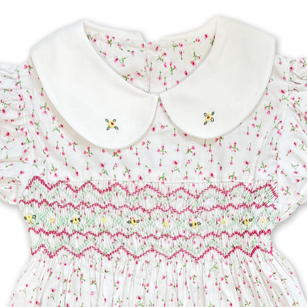 Rosebud Meadow Smocked Dress