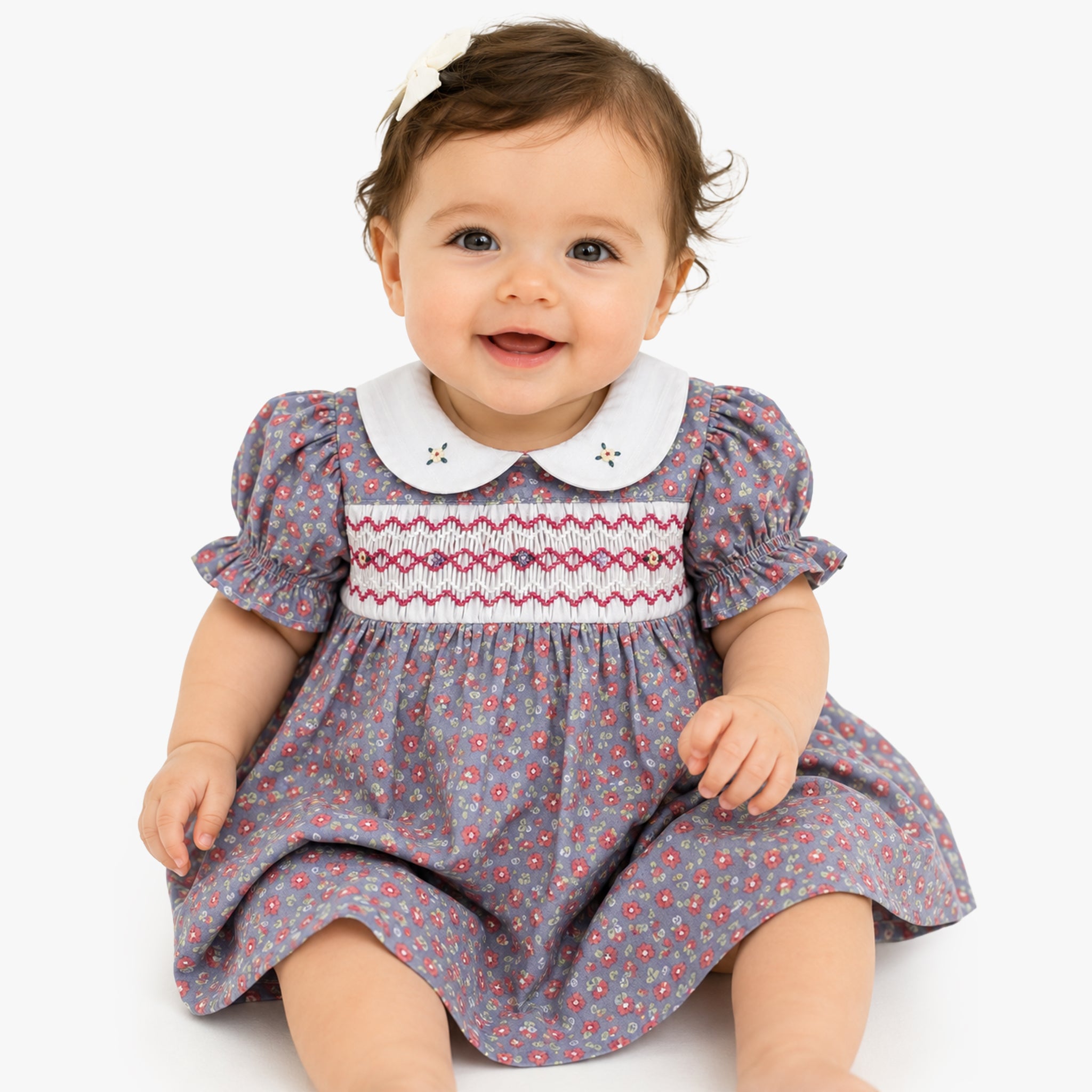 Mulberry Meadow Smocked Dress - Infant