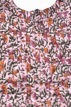 Petal Pleat Maxi Dress