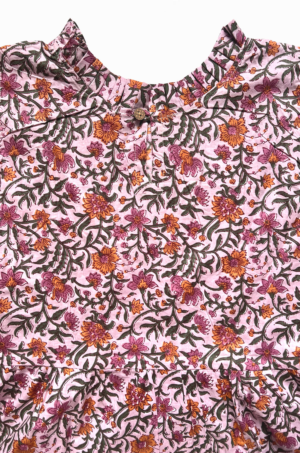 Petal Pleat Maxi Dress