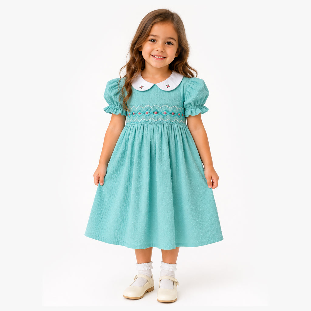 Seabreeze Smocked Dress